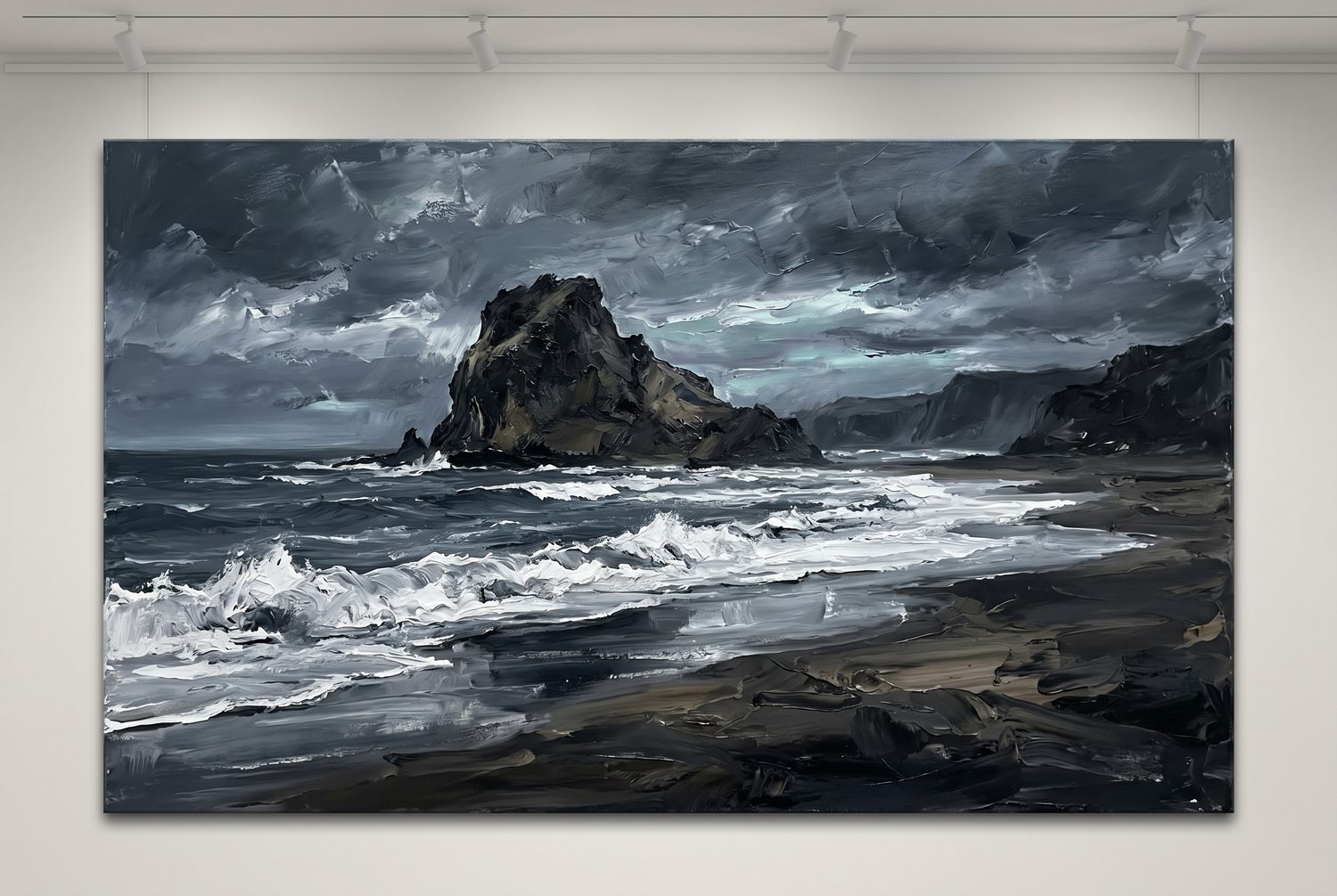 Piha Black Sand by Tama Hetaraka